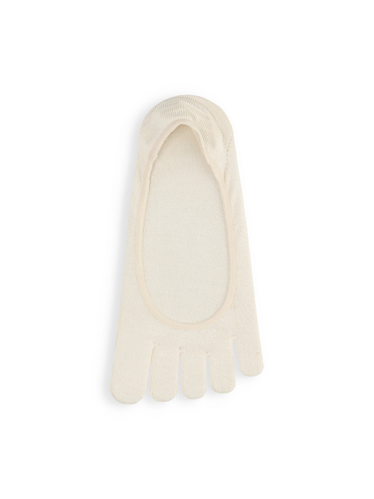 【絹肌Labo】シルク混 五本指カバーソックス / 浅履きタイプ / 24.0-26.0cm