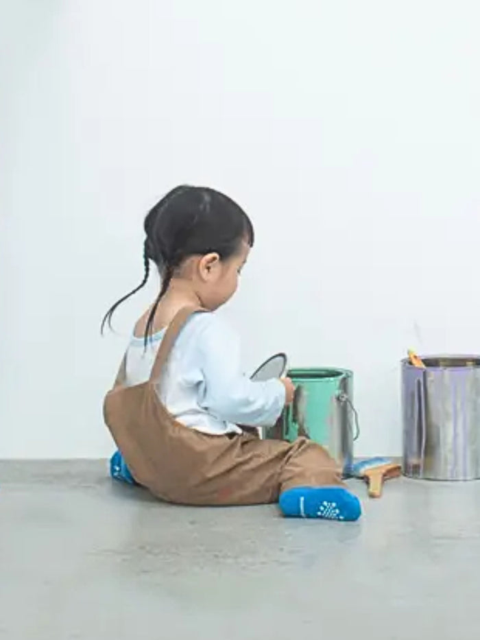 キッズ 表糸綿100%毛玉が出来にくいショートソックス滑り止め付/13-15cm