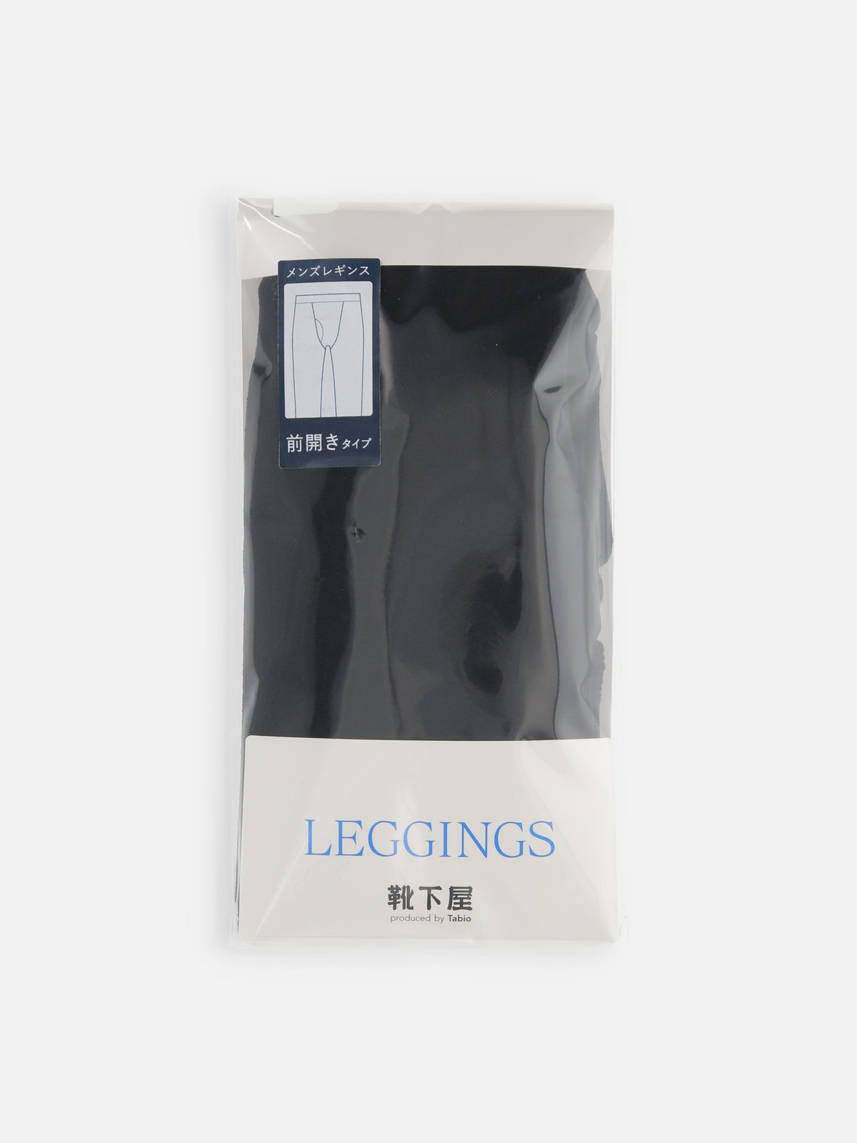 【Tabio MEN】80デニールレギンス10分丈