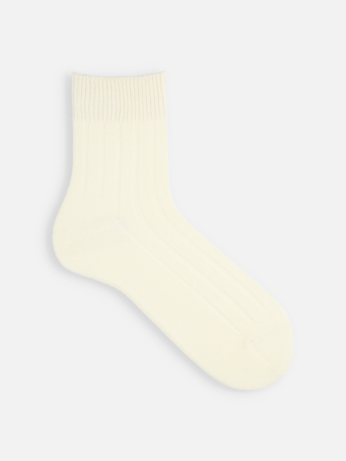 【Tabio MEN】ベーシック太リブショートソックス(27.0~29.0cm)