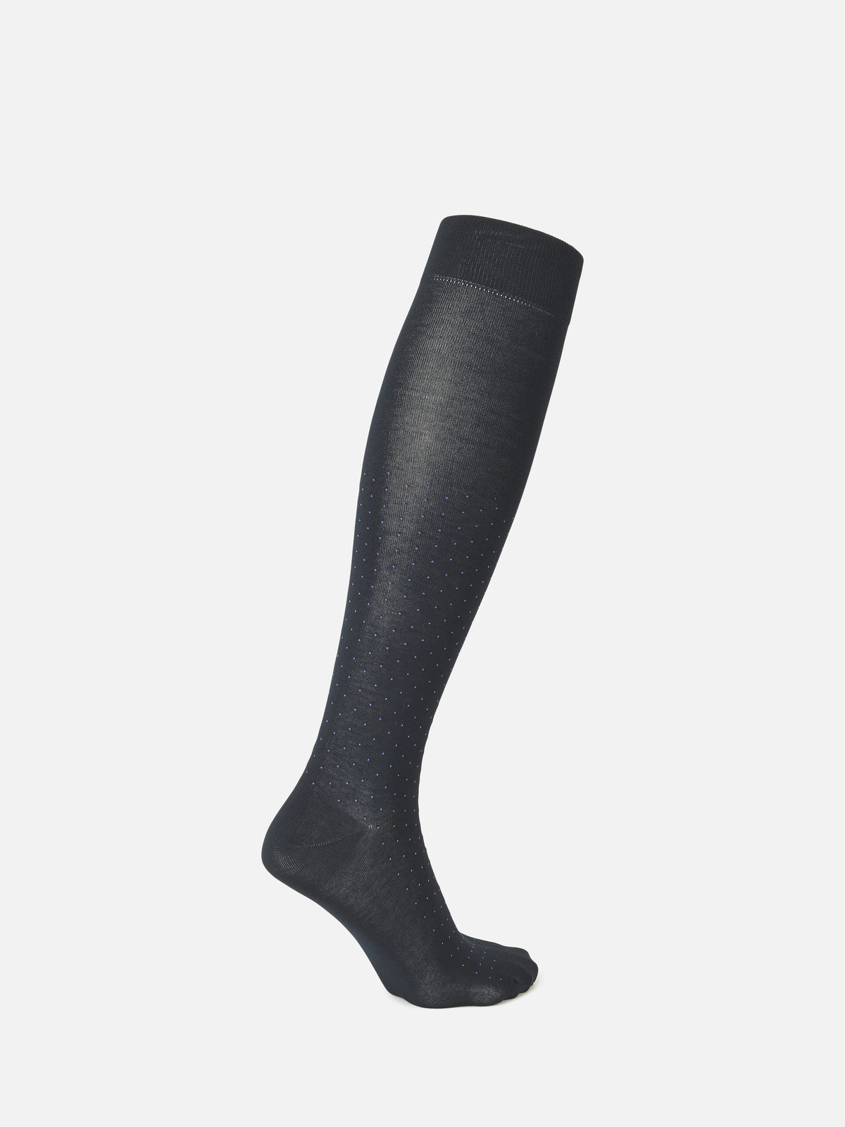 【Tabio MEN】定番/ピンドット柄ビジネスハイソックス(27.0~29.0cm)
