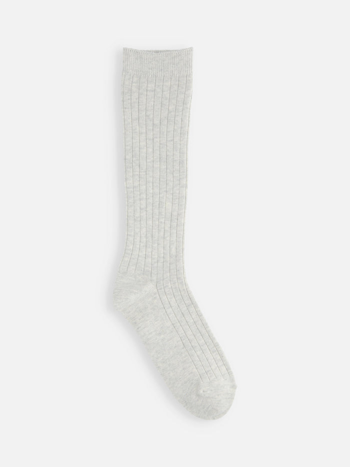 【キッズ】 蛍光リブハイソックス / 19-21cm