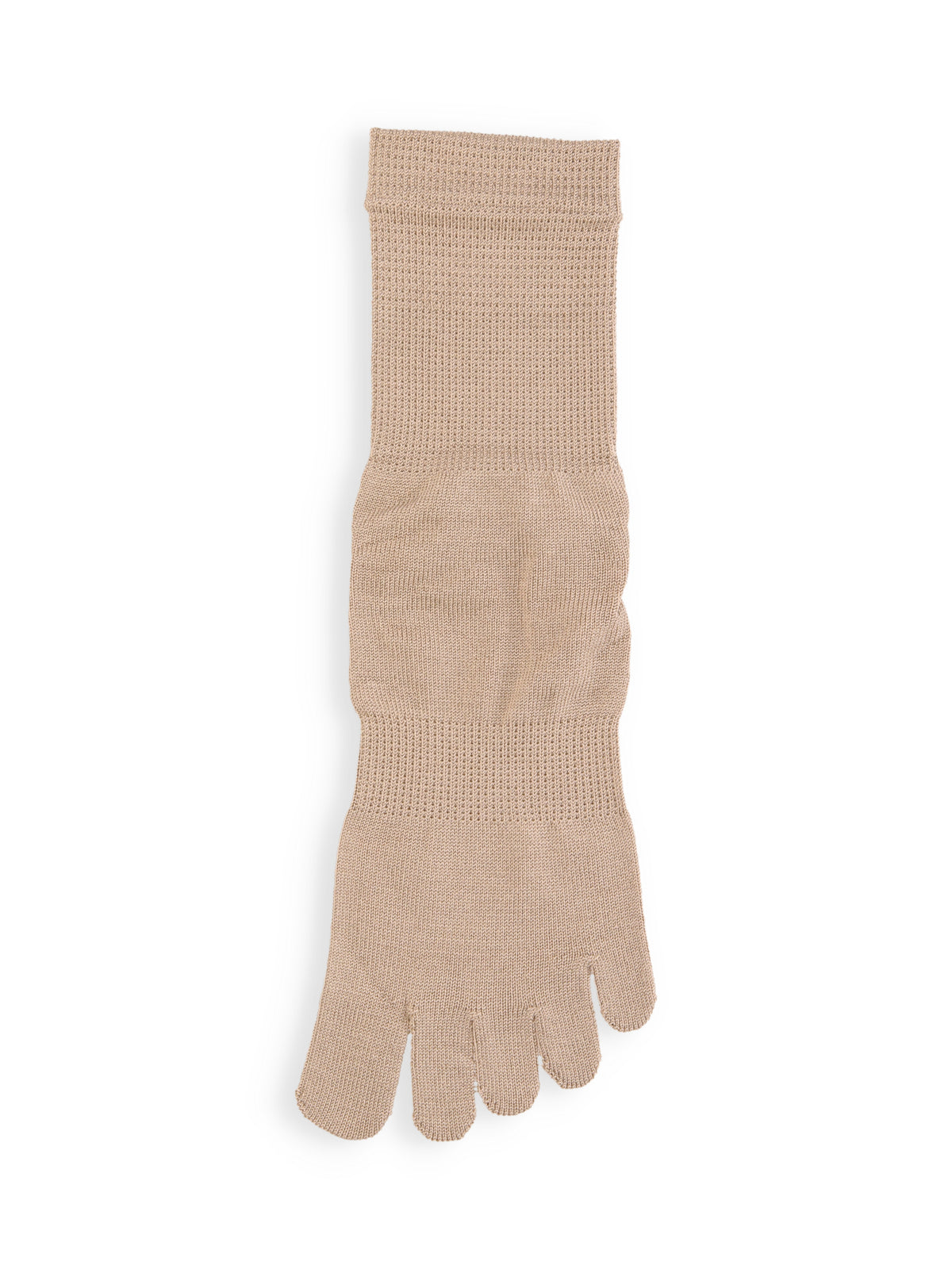 【絹肌Labo】シルク混 五本指ソックス / 22.5-24.5cm
