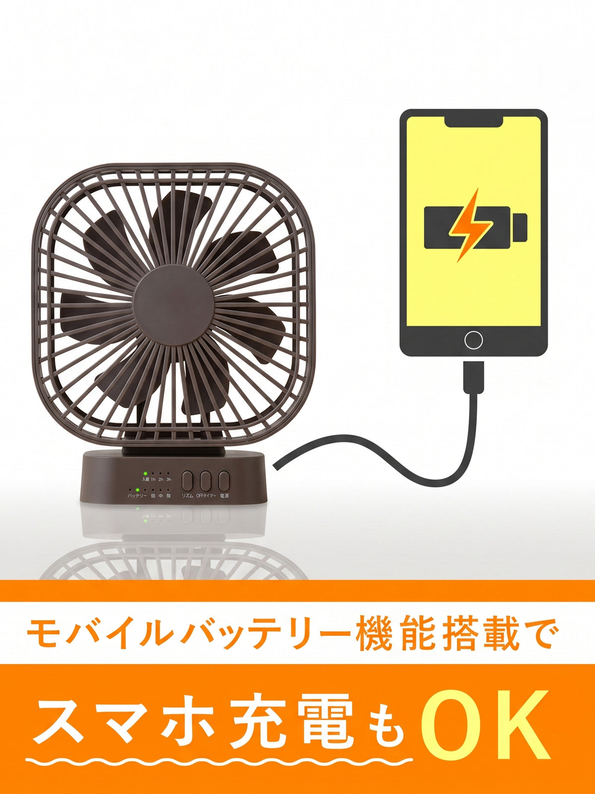 【THREEUP×靴下屋】WEB限定 冷感五本指ソックス・コードレスファンひんやりセット＜サックス＞