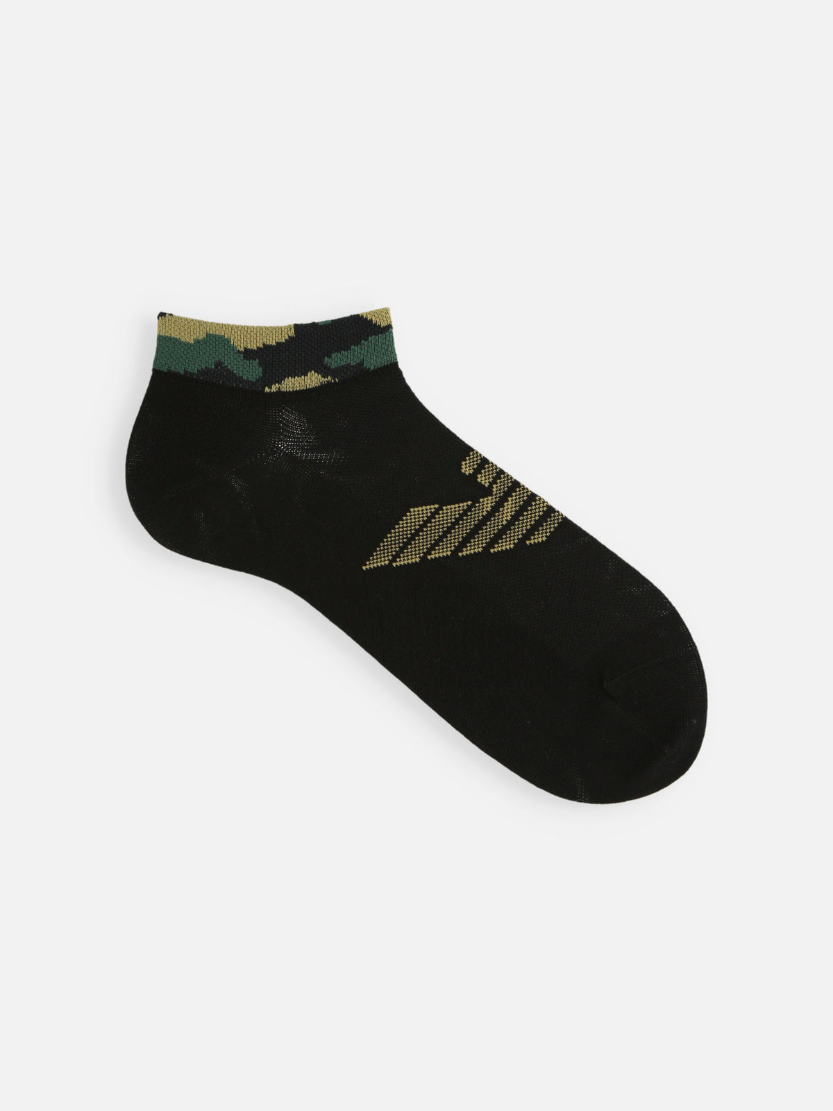 EMPORIO ARMANI カモフラスニーカー丈ソックス
