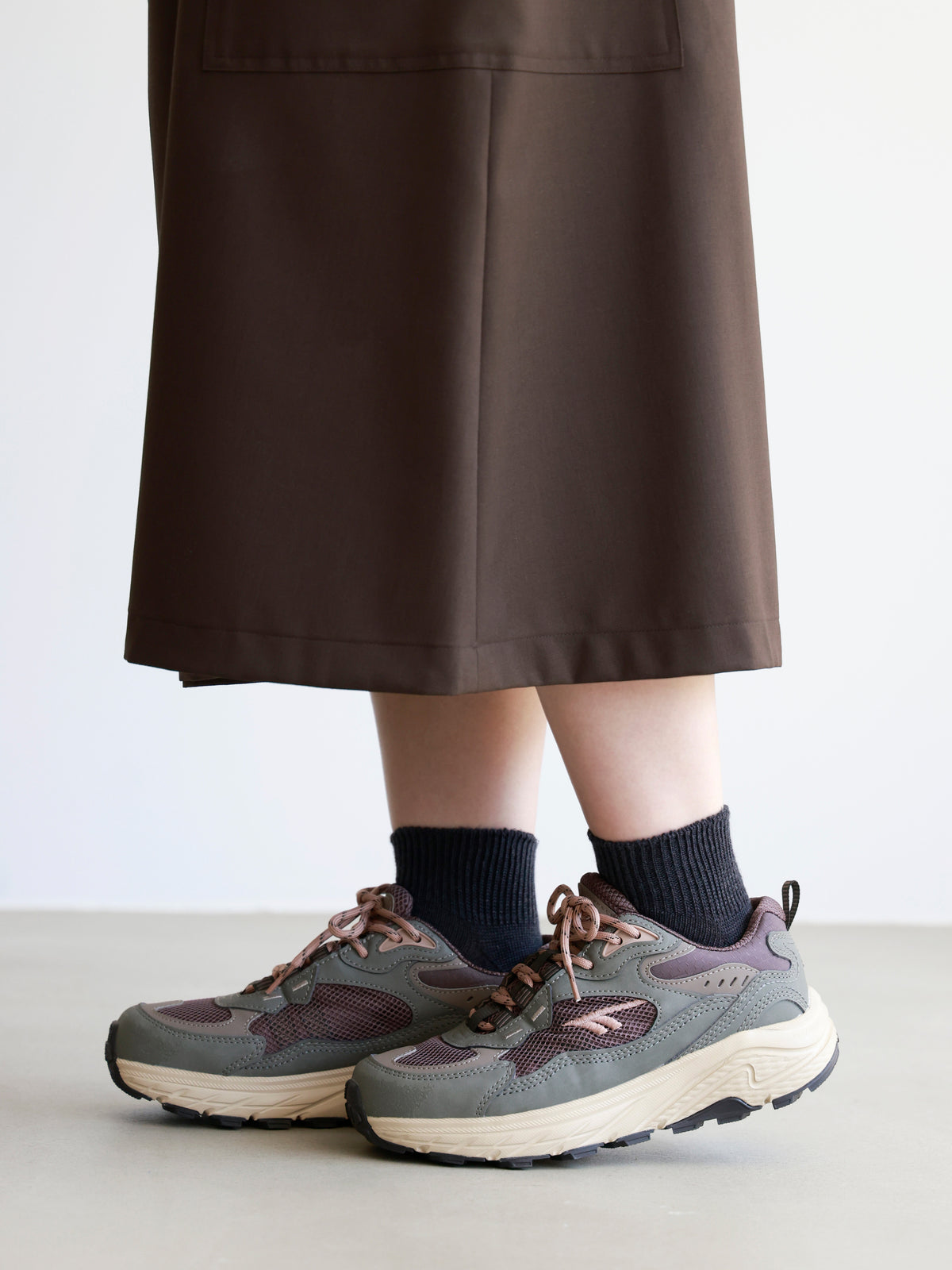 【迷ったらコレ】カジュアルショートソックス - チャコールモク
