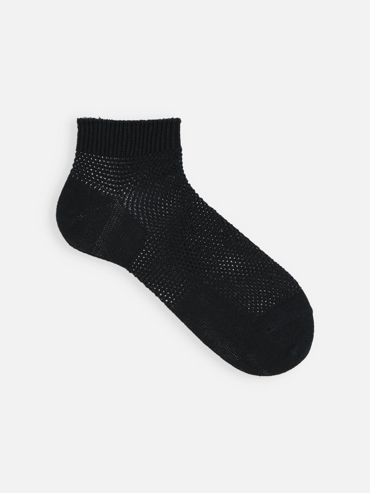 【Tabio MEN】綿麻混メッシュスニーカー丈ソックス