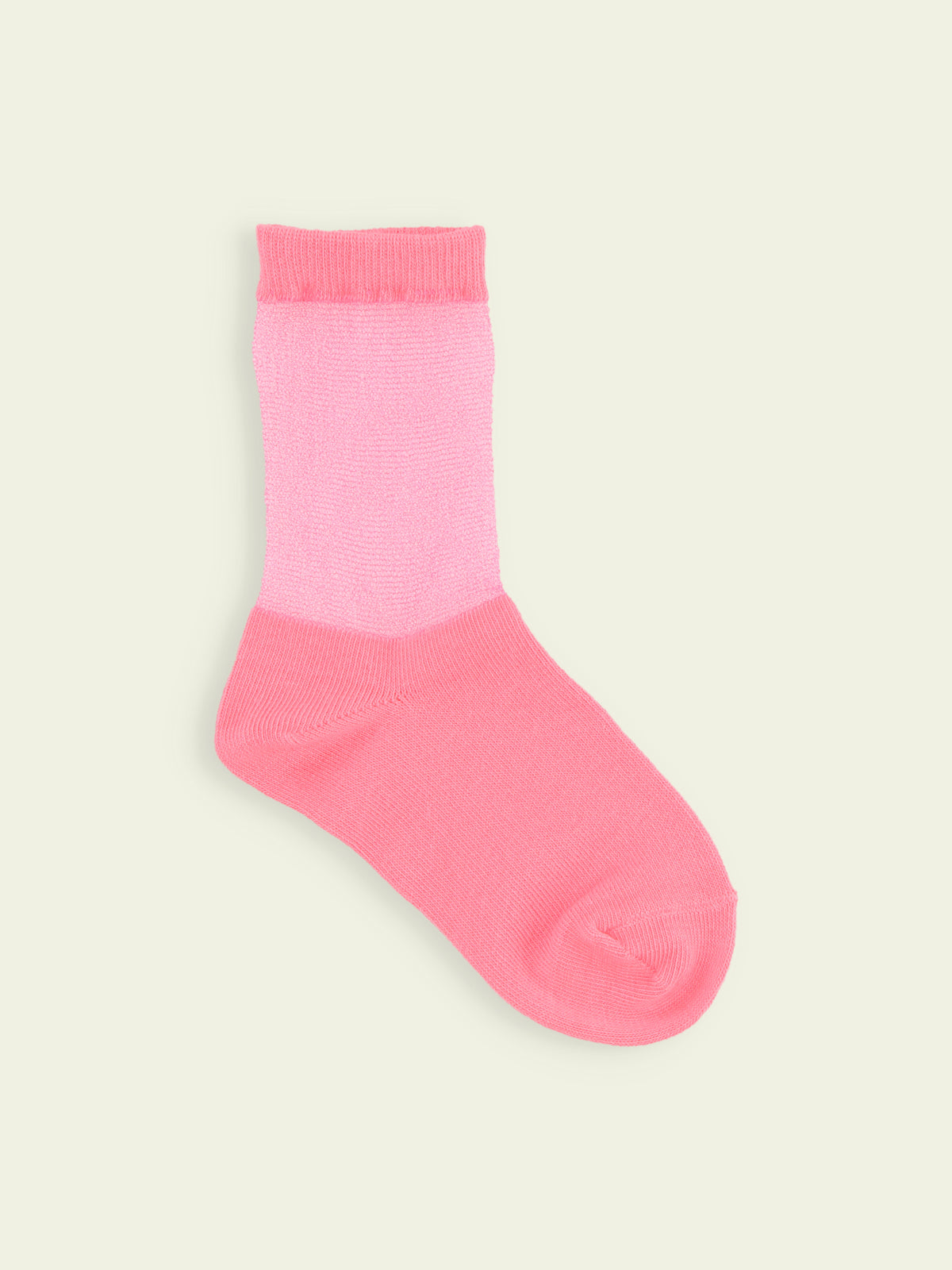 【3足1,485円】キッズ クリンプカラーチュールショートソックス / 19-21cm
