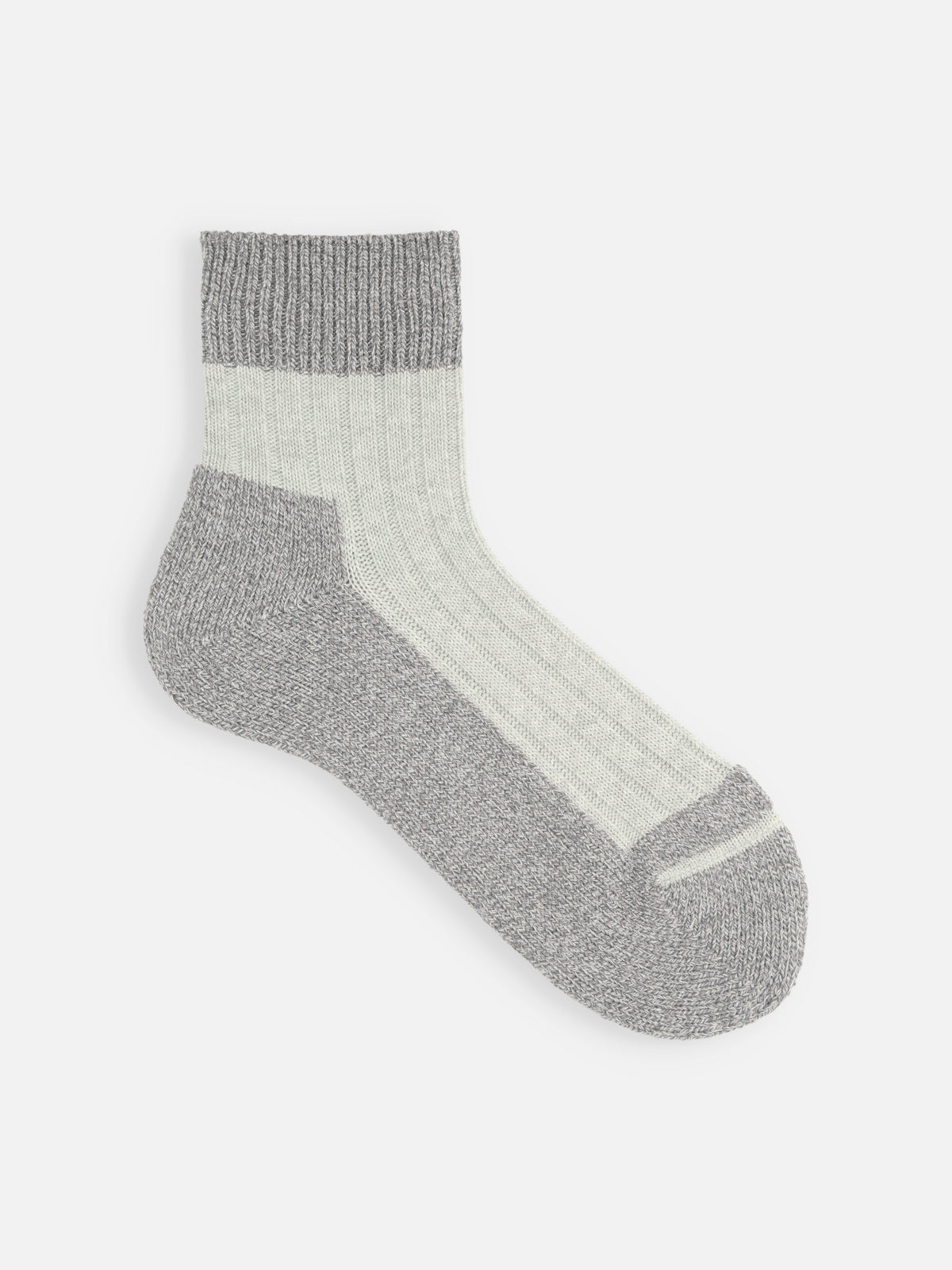 【Tabio MEN】リブパイルショートソックス(27.0～29.0cm)