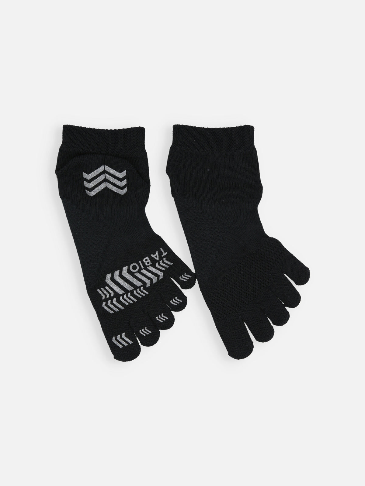 【WEB限定】レーシングラン五本指ソックス / Mサイズ - （本店限定）オールブラック