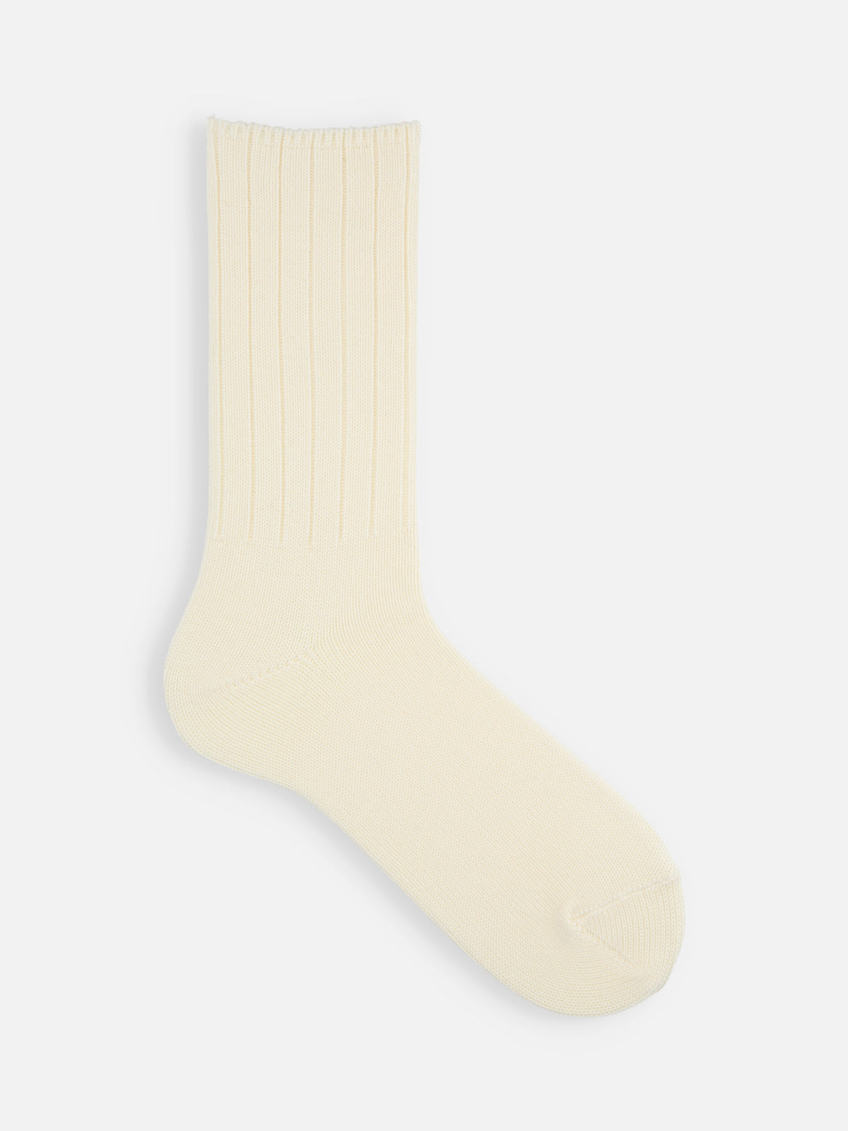 【Tabio MEN】365日履ける綿ウールの無地リブソックス