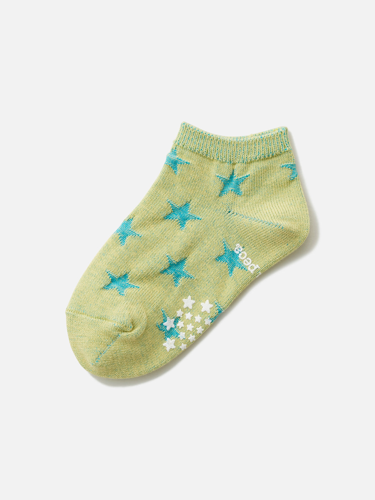 【キッズ】星柄リンクススニーカー丈ソックス / 13-15cm - イエロー