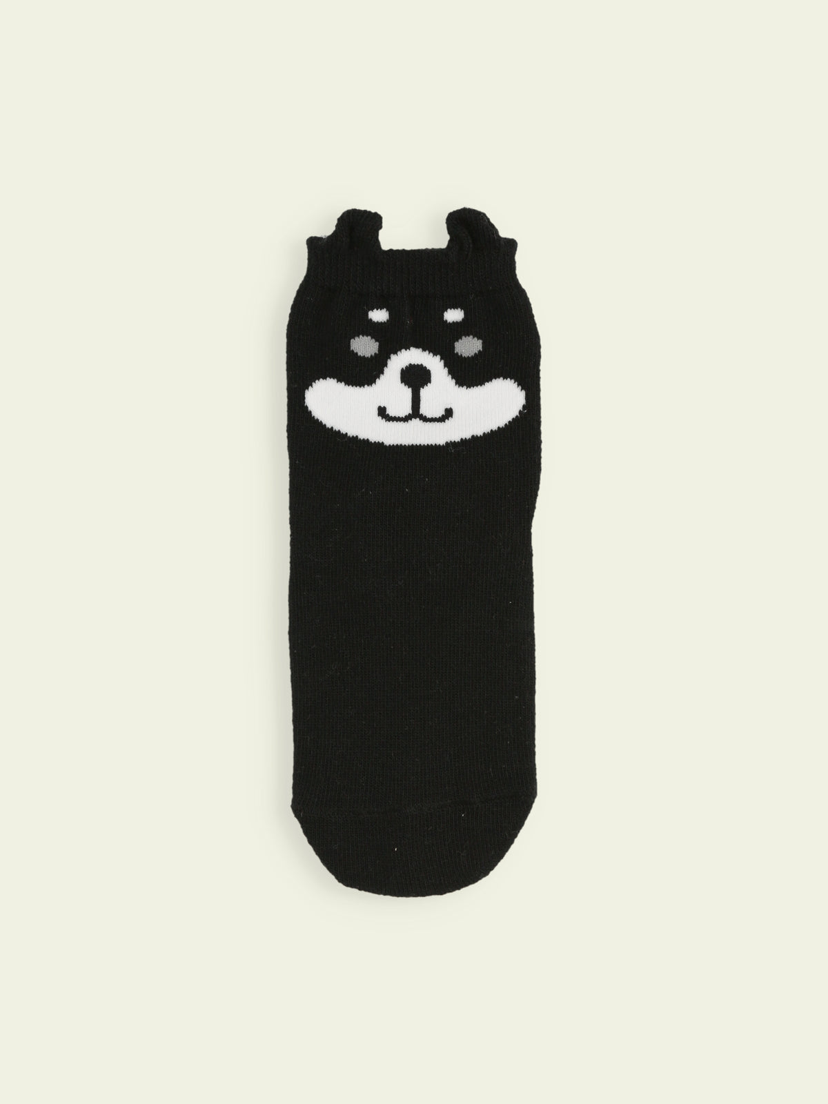 【3足1,485円】キッズ 耳付わんこショートソックス / 13-15cm
