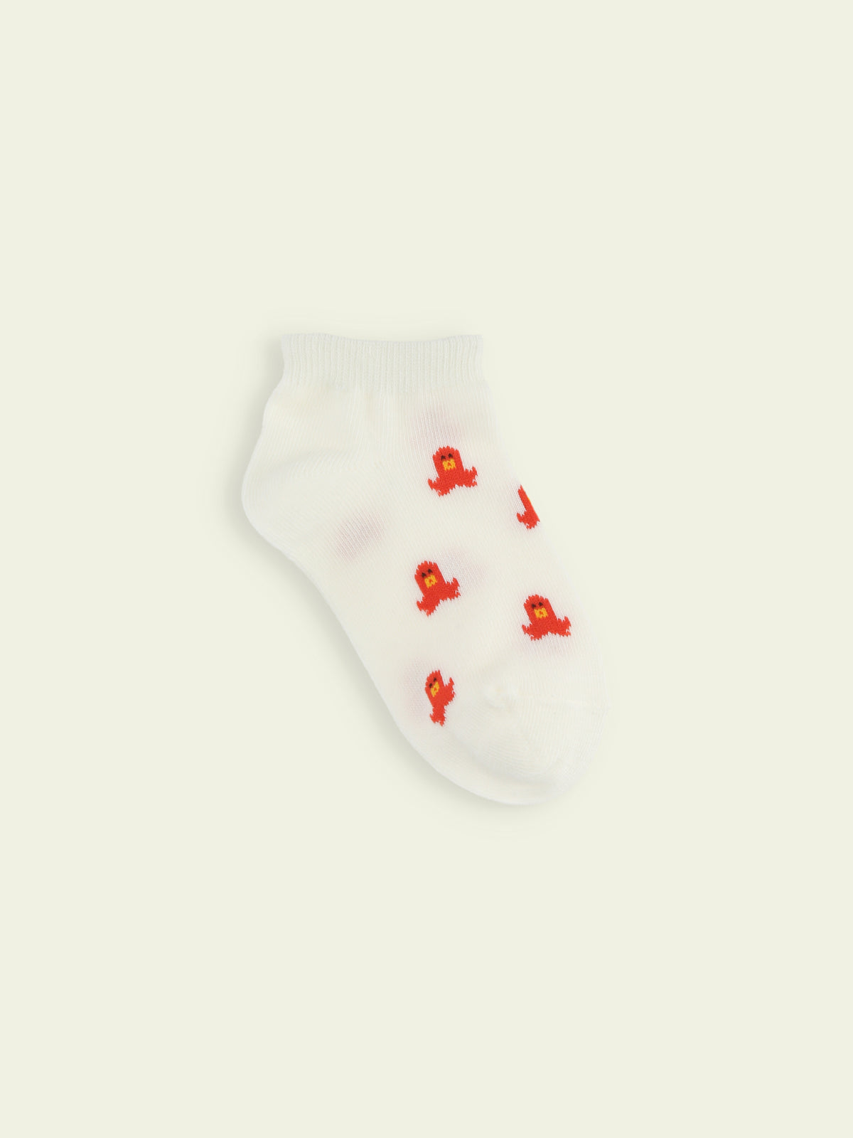 【3足1,485円】キッズ お弁当柄スニーカー丈ソックス / 16-18cm