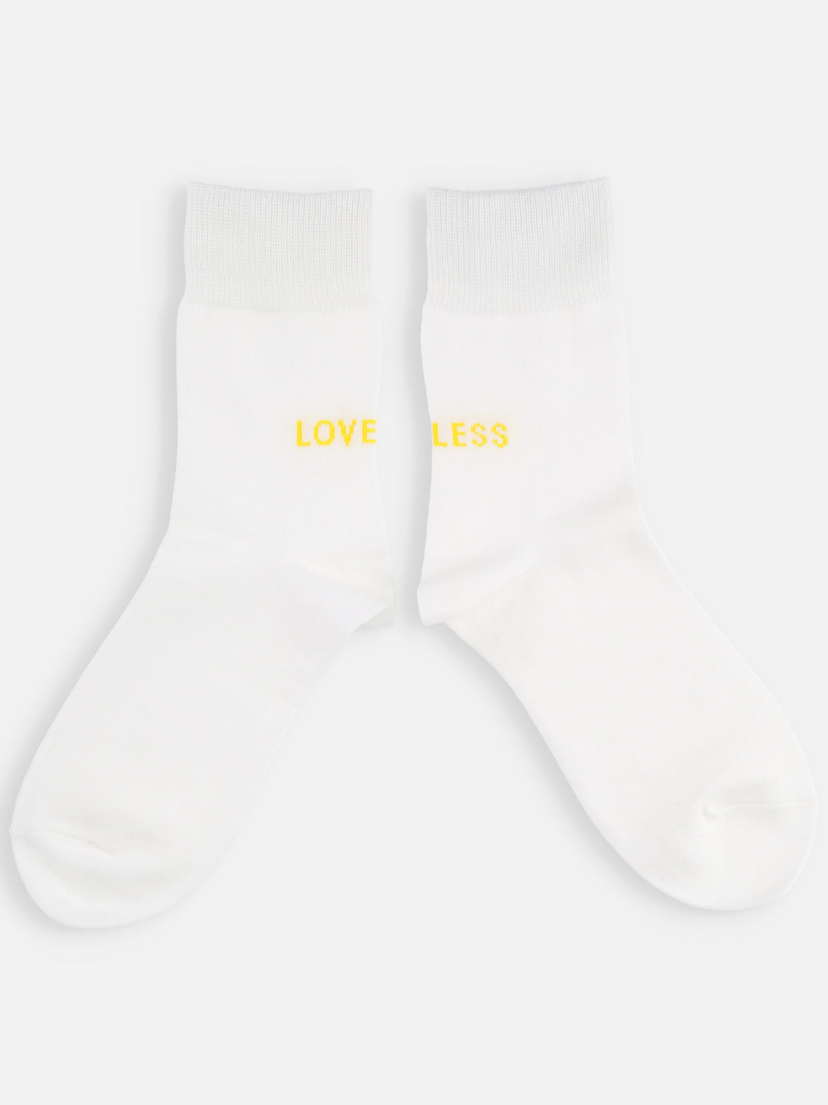 【LOVELESSコラボ】メンズ ロゴショートソックス
