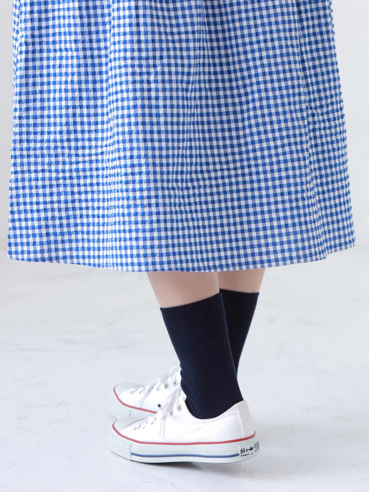 【WEB限定】細見えすっきりリブソックス - コン