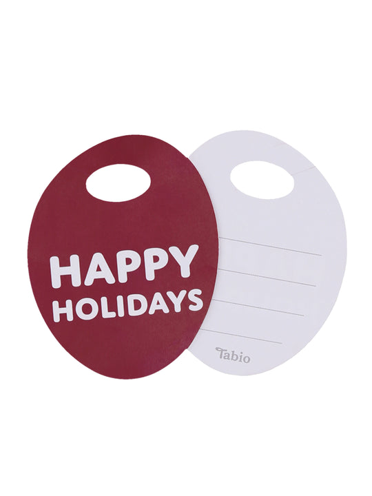ギフト用メッセージカード（Happy Holidays）
