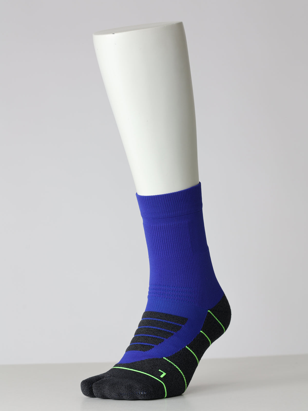 BASEBALL 足袋クルーソックス / 25-27cm - ブルー