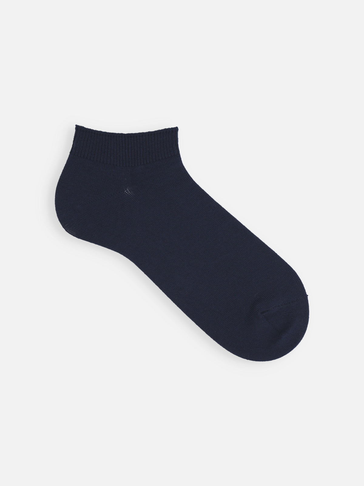 【Tabio MEN】無地アンクルスニーカー丈ソックス / 27.0-29.0cm - ネイビー