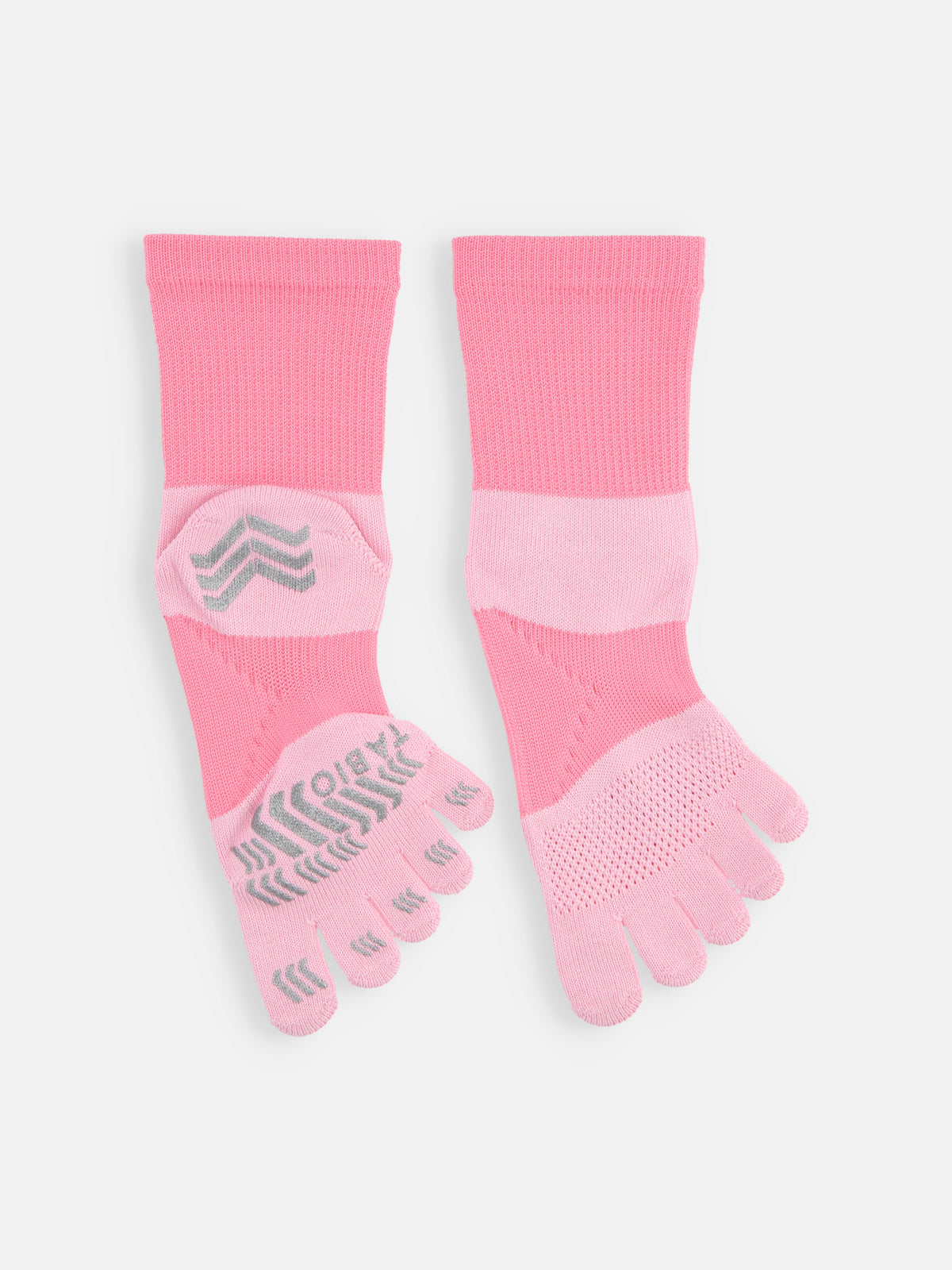 【WEB限定】レーシングラン五本指クルーソックス / 23-25cm