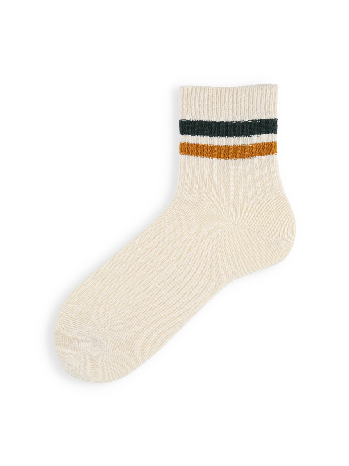 【Tabio MEN】2色ラインショートソックス