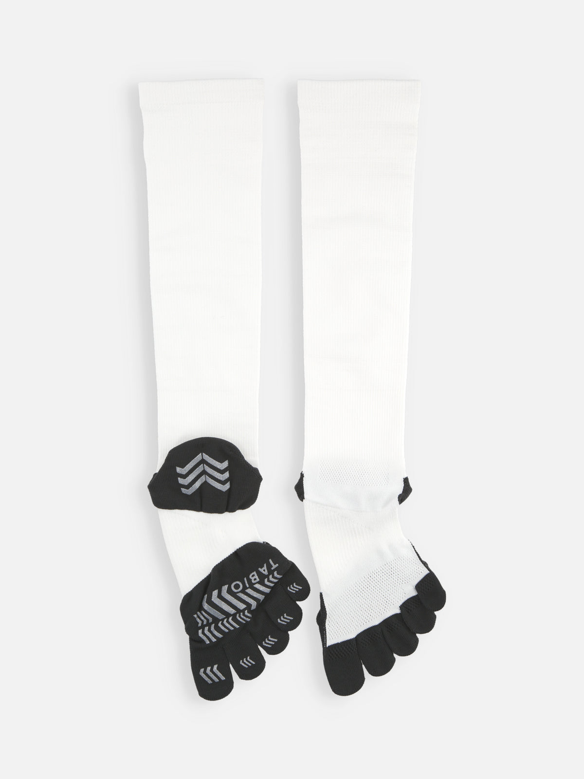 【WEB限定】レーシングラン五本指コンプレッションハイソックス / 25-27cm - サラシ