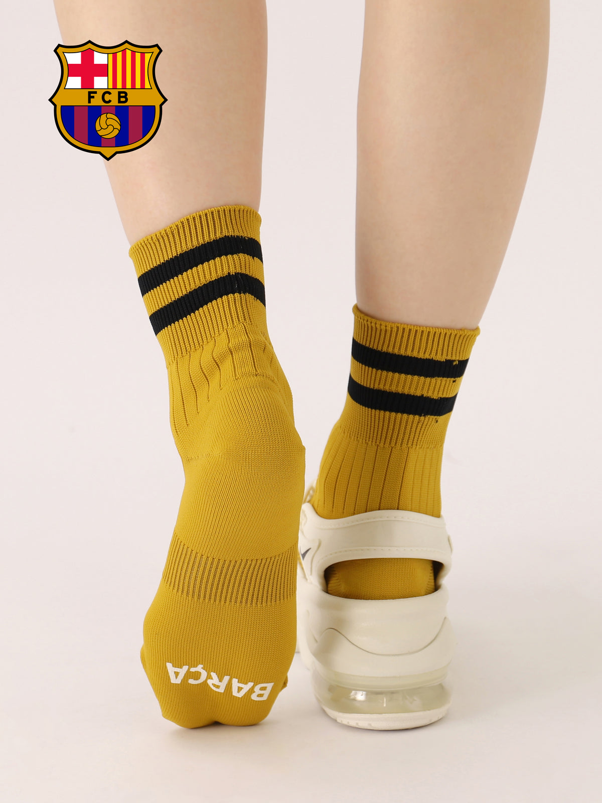 FC Barcelona ラインショートソックス / 23-25cm