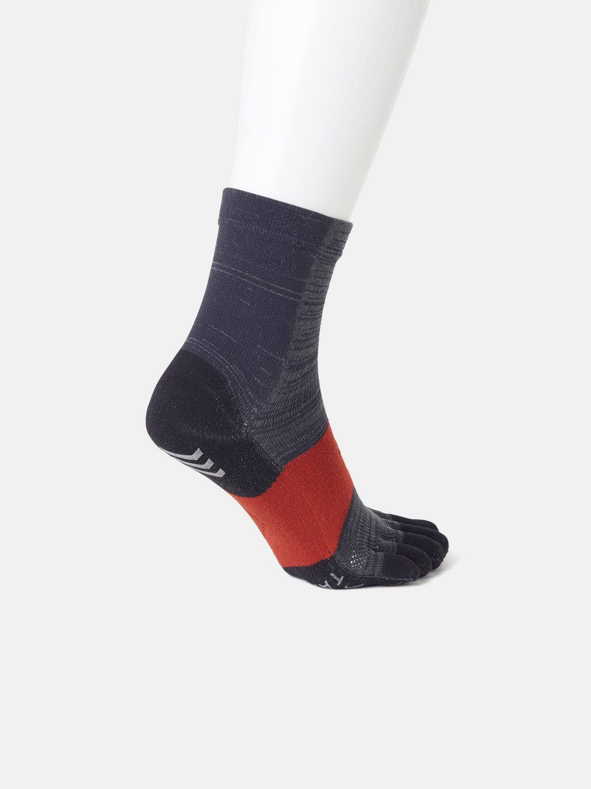 レーシングラン五本指メリノクルー丈ソックス / 27-29cm