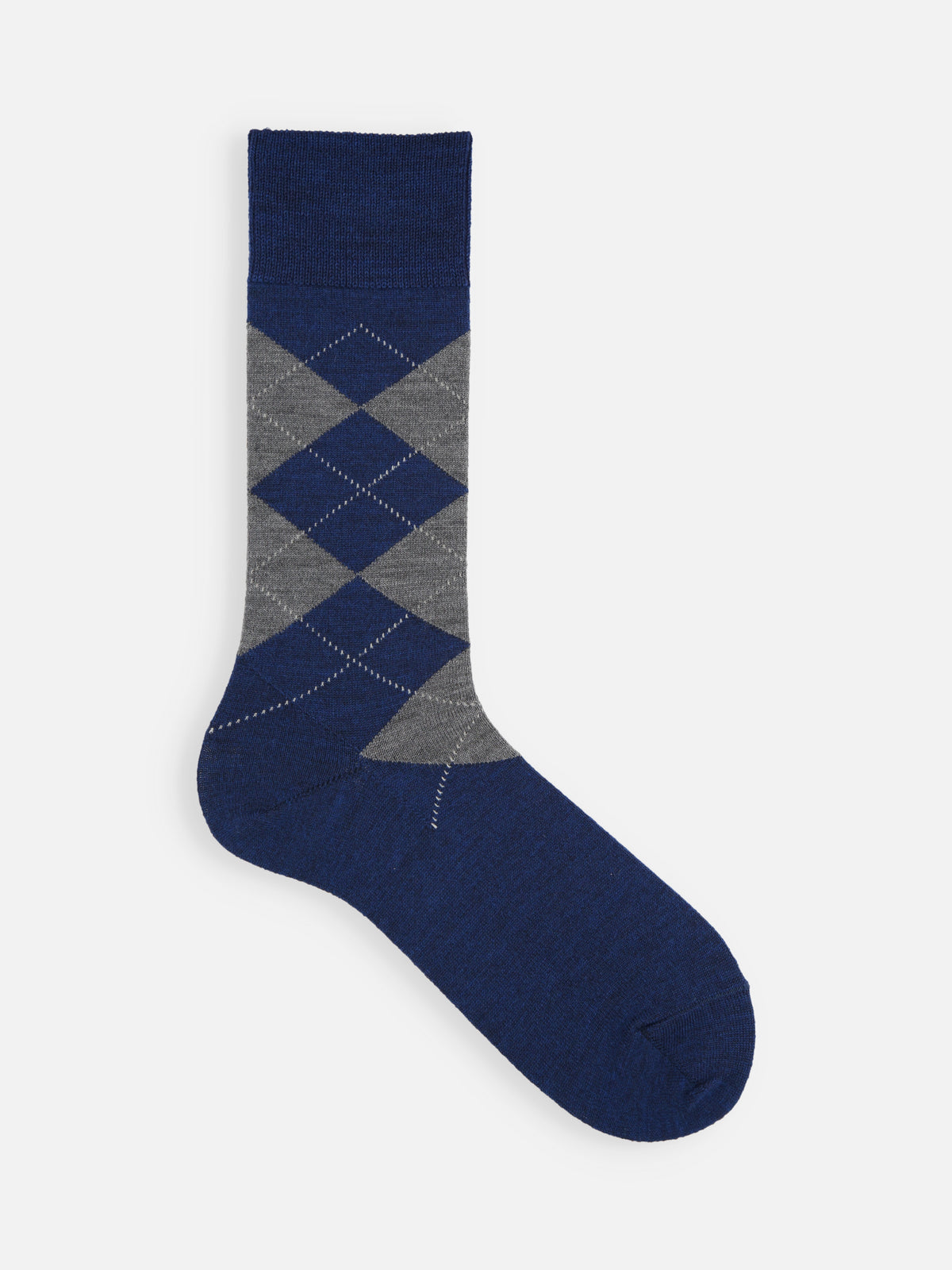 【Tabio MEN】WOOLアーガイルソックス