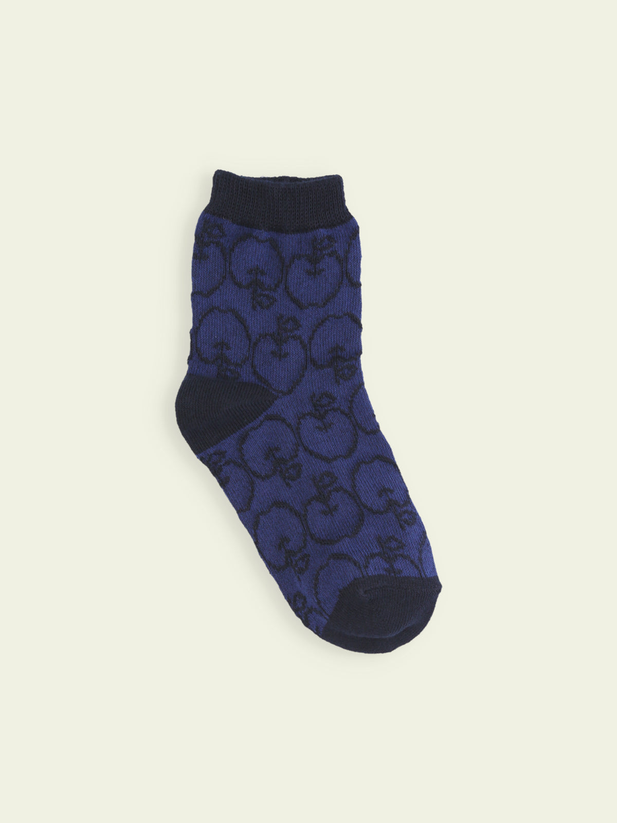 【3足1,485円】キッズ りんごフロートショートソックス / 13-15cm - コン