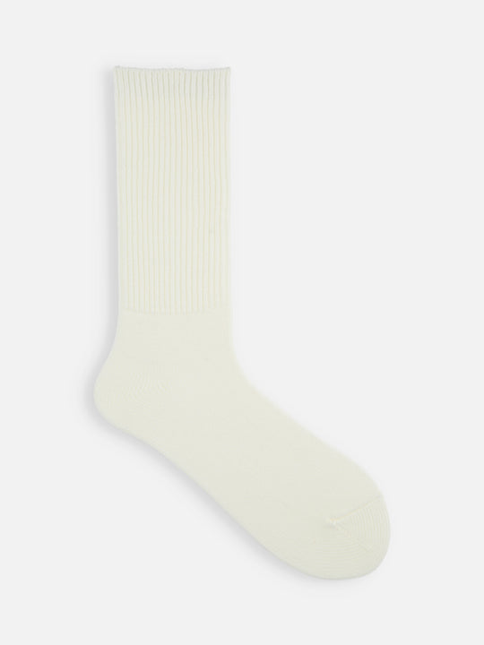 【復刻】ローゲージリブ無地ソックス / 22.5-24.5cm