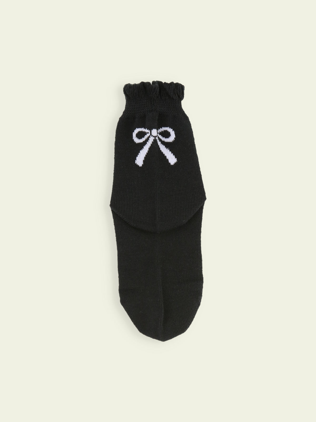 【3足1,485円】キッズ フリルりぼんショートソックス / 16-18cm