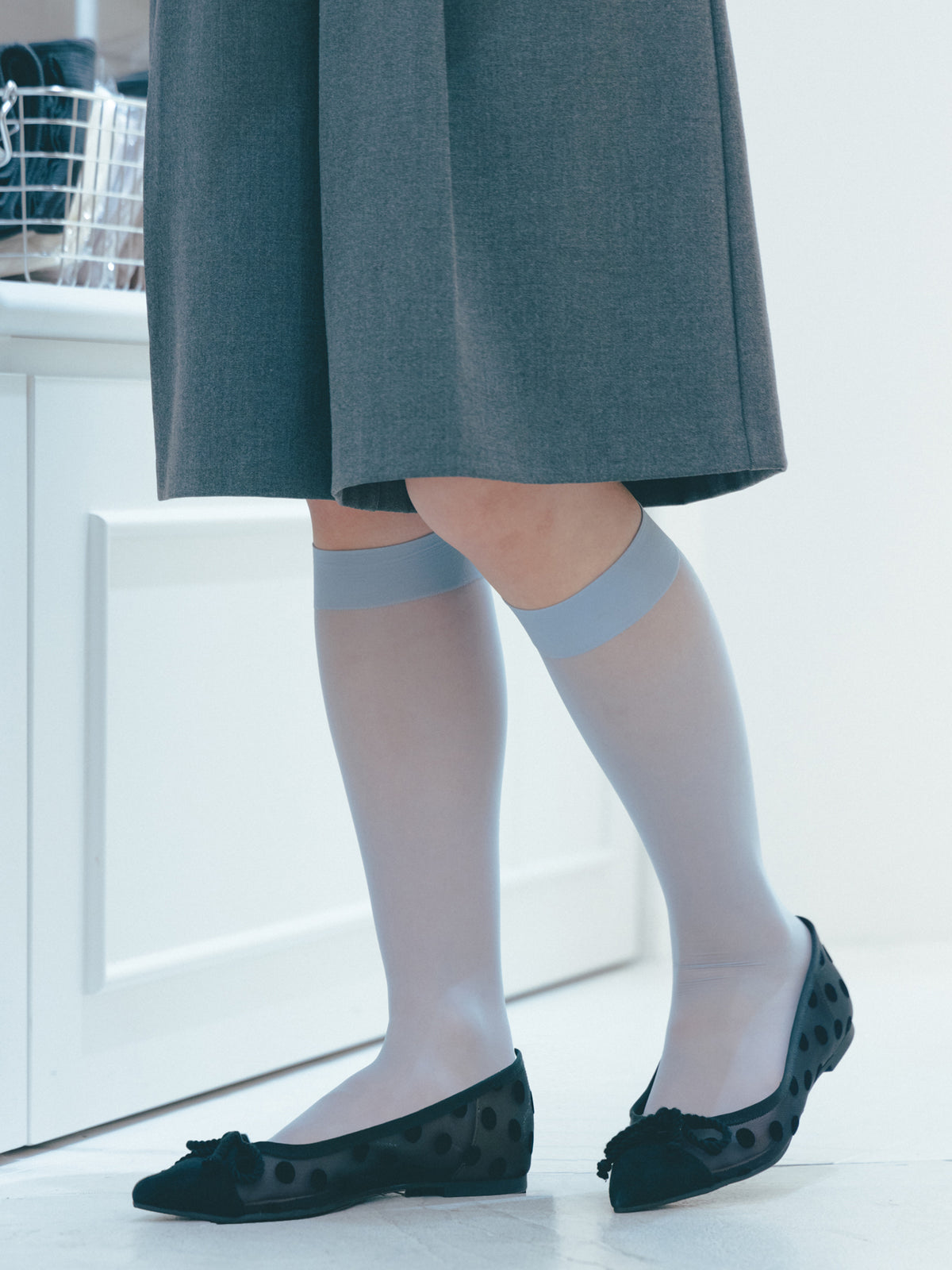 【すらっと魅せる】美着圧ハイソックス