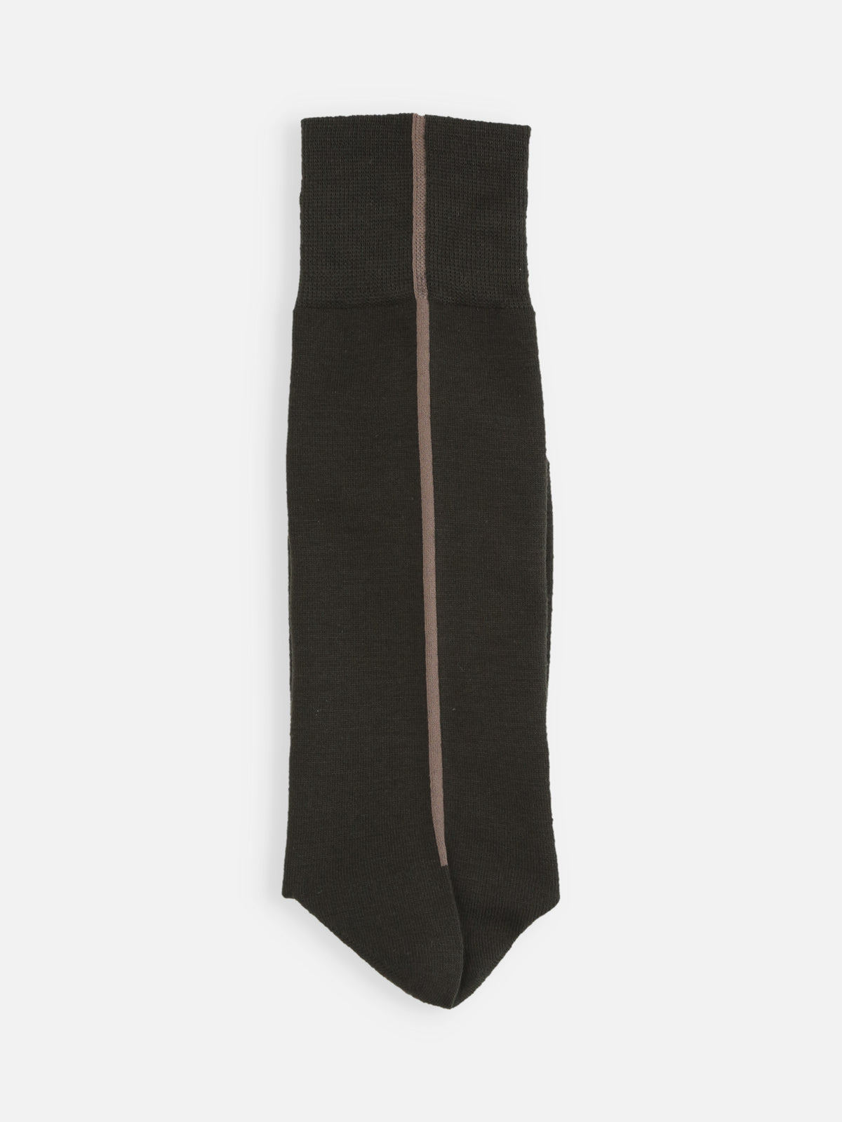 毛混バックシームソックス(25.0～27.0cm)