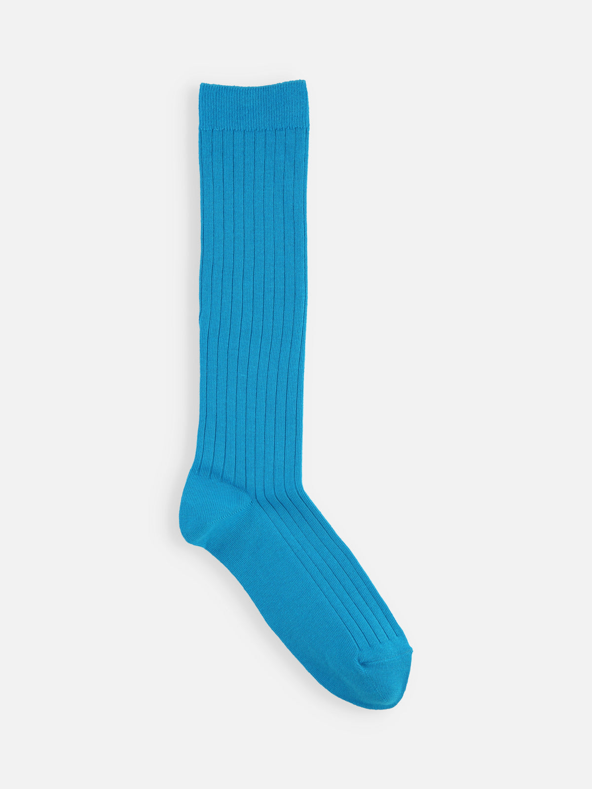 【ジュニアサイズ】蛍光リブハイソックス / 22-24cm