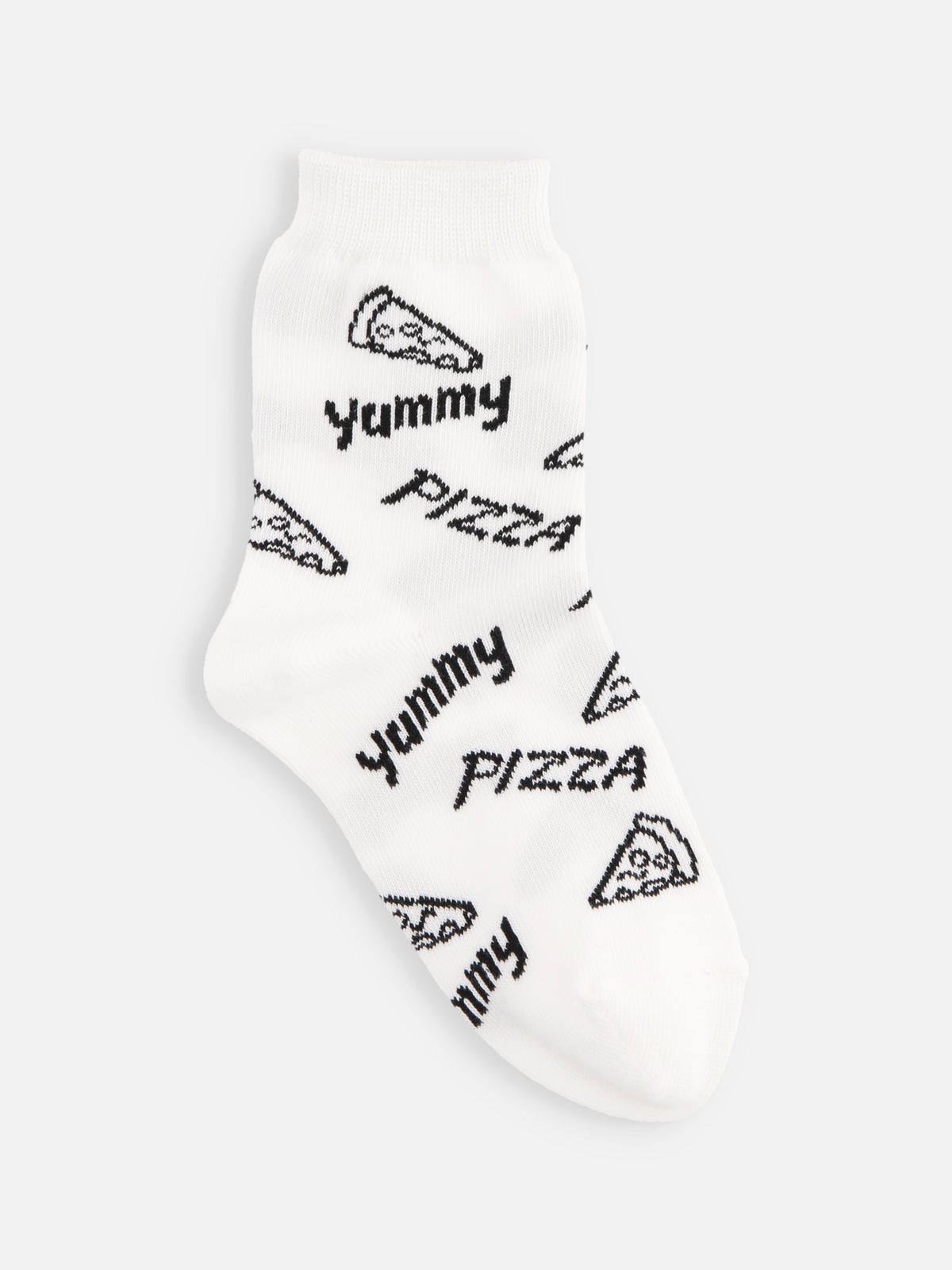 【キッズ】PIZZAソックス / 19-21cm - オフホワイト