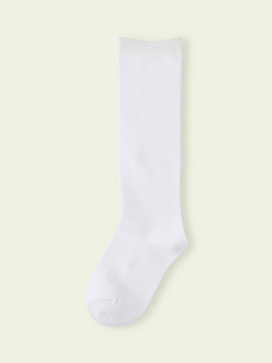【3足1,485円】キッズ 無地ハイソックス / 19-21cm
