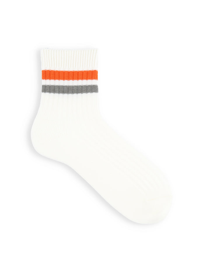 【Tabio MEN】2色ラインショートソックス
