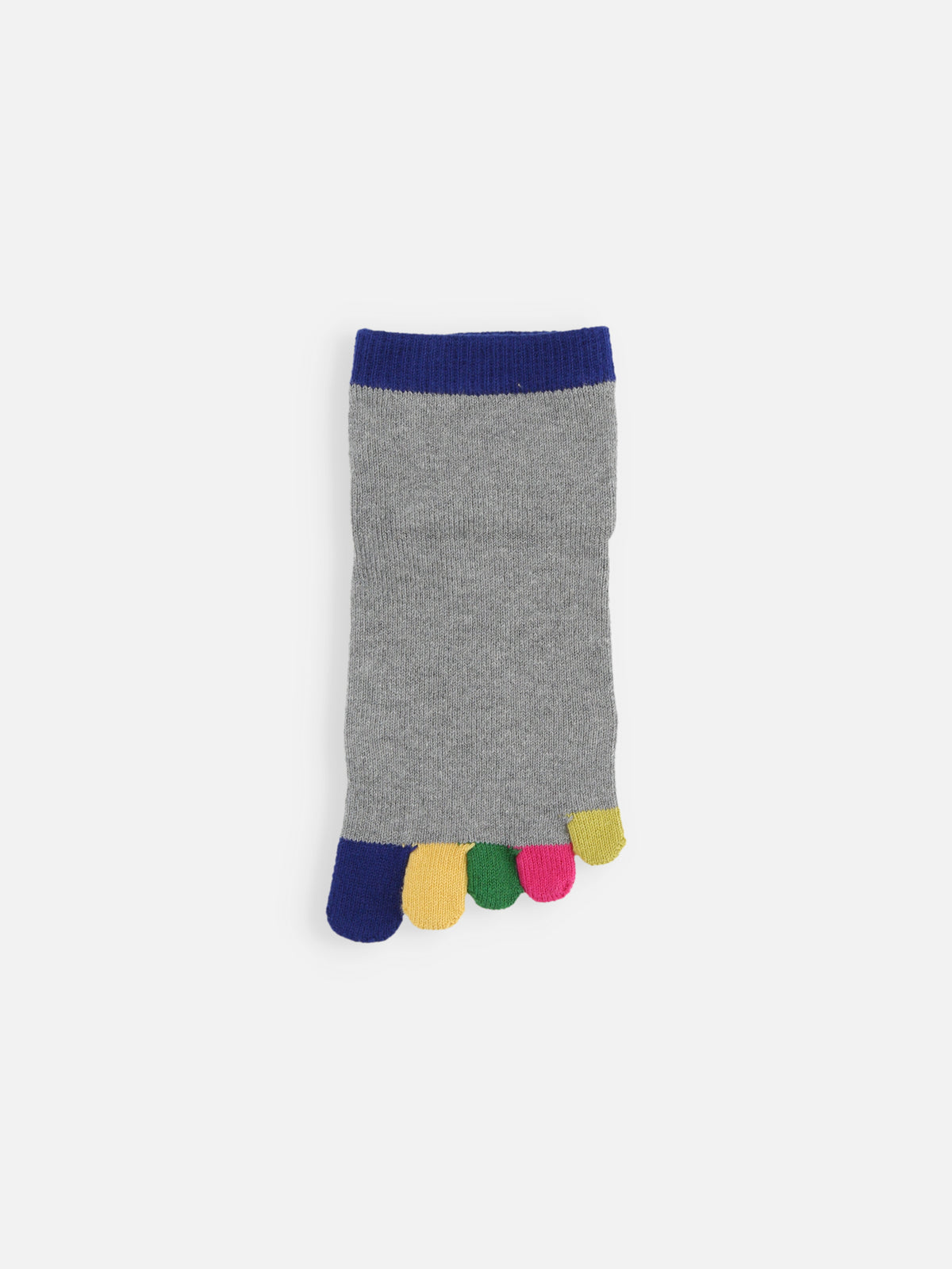 【キッズ】 指先レインボー五本指ソックス / 19-21cm
