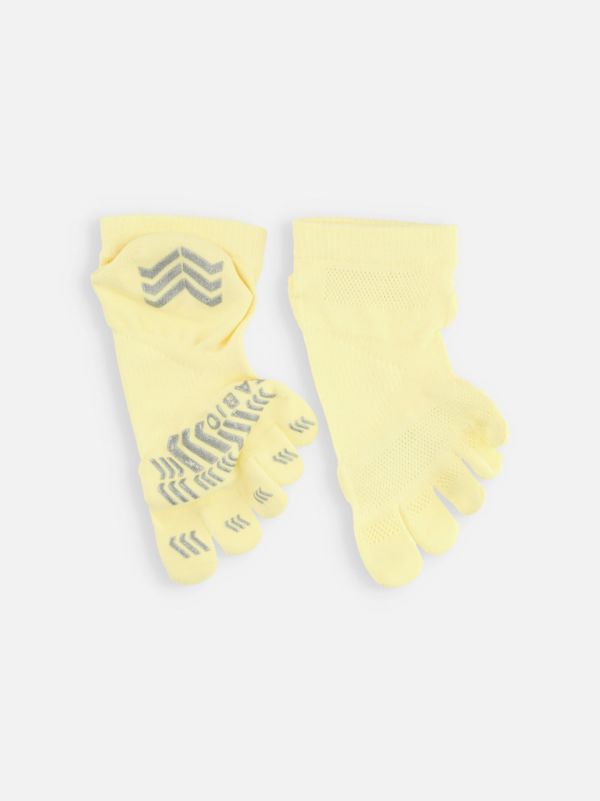 【一部店舗・WEB限定】レーシングラン・プロ五本指ソックス / SSサイズ - パステルイエロー