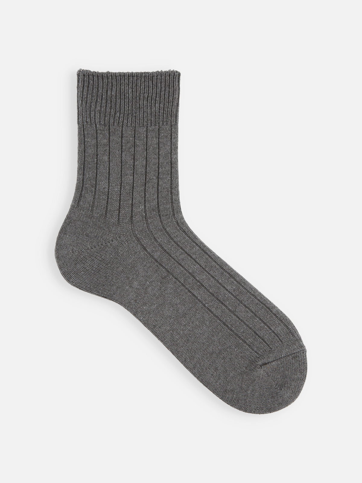 【Tabio MEN】WEB限定 ローゲージリブショート丈ソックス