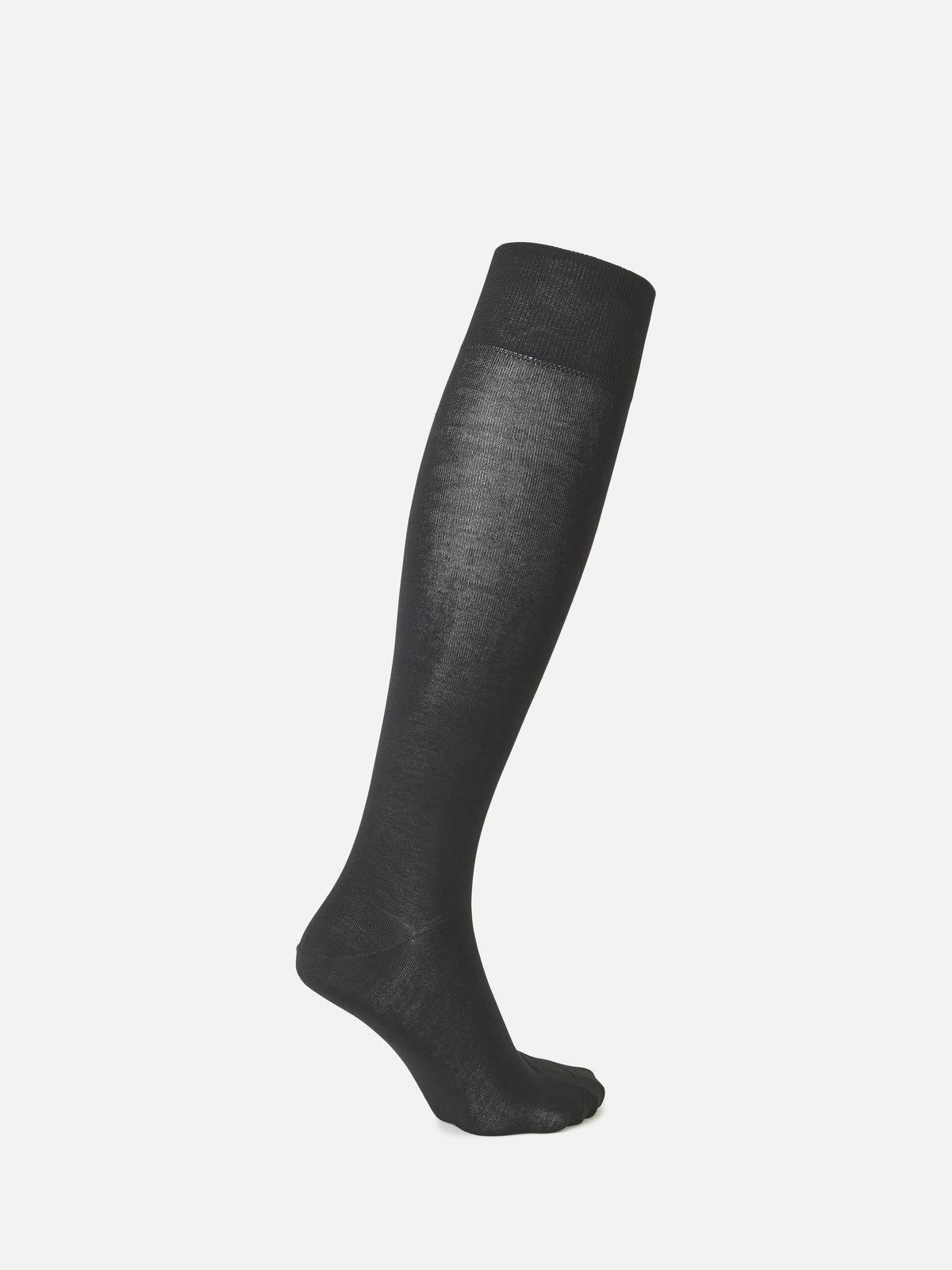 【Tabio MEN】＜冠婚葬祭にも＞ピマコットンブレンド無地ロングホーズ(27.0～29.0cm)