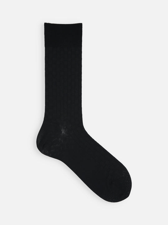 【Tabio MEN】市松リンクスソックス(27.0～29.0cm)