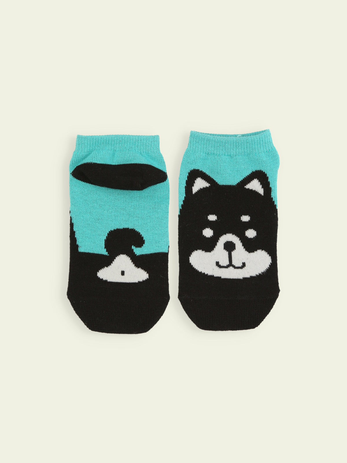 【3足1,485円】キッズ 動物いろいろスニーカー丈ソックス / 16-18cm