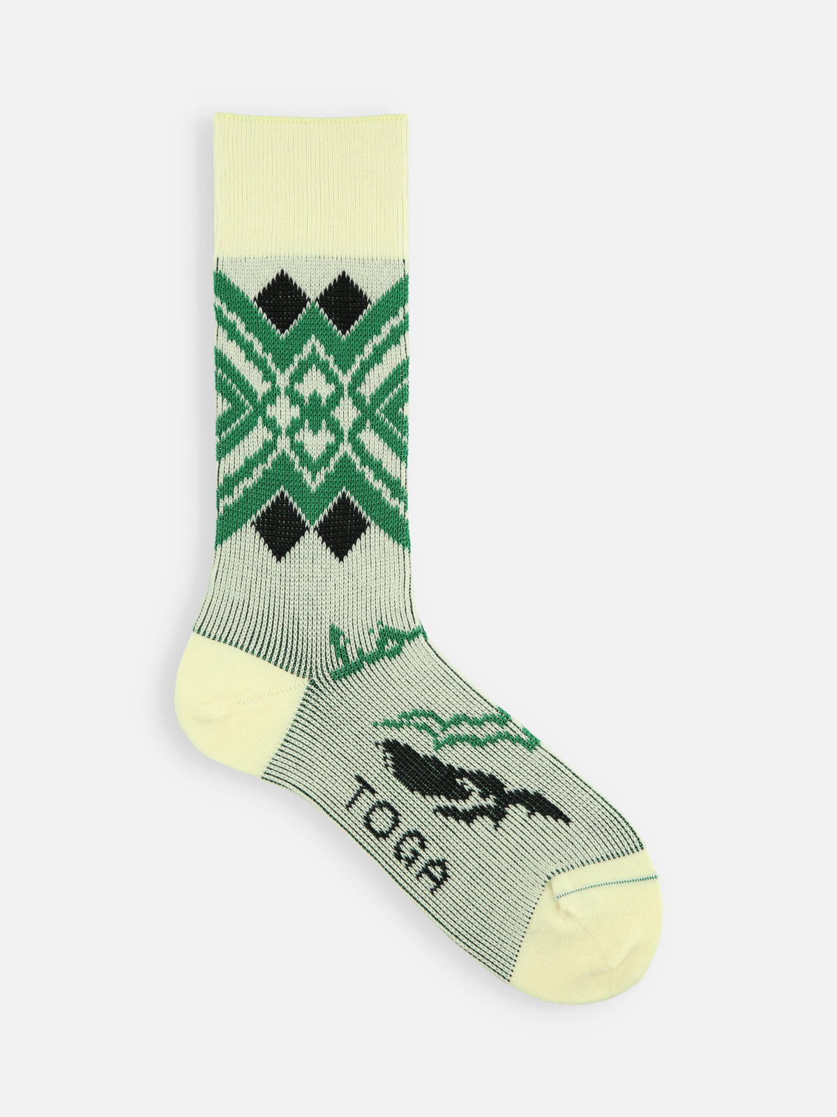 TOGA Jacquard socks（25.0～27.0cm）