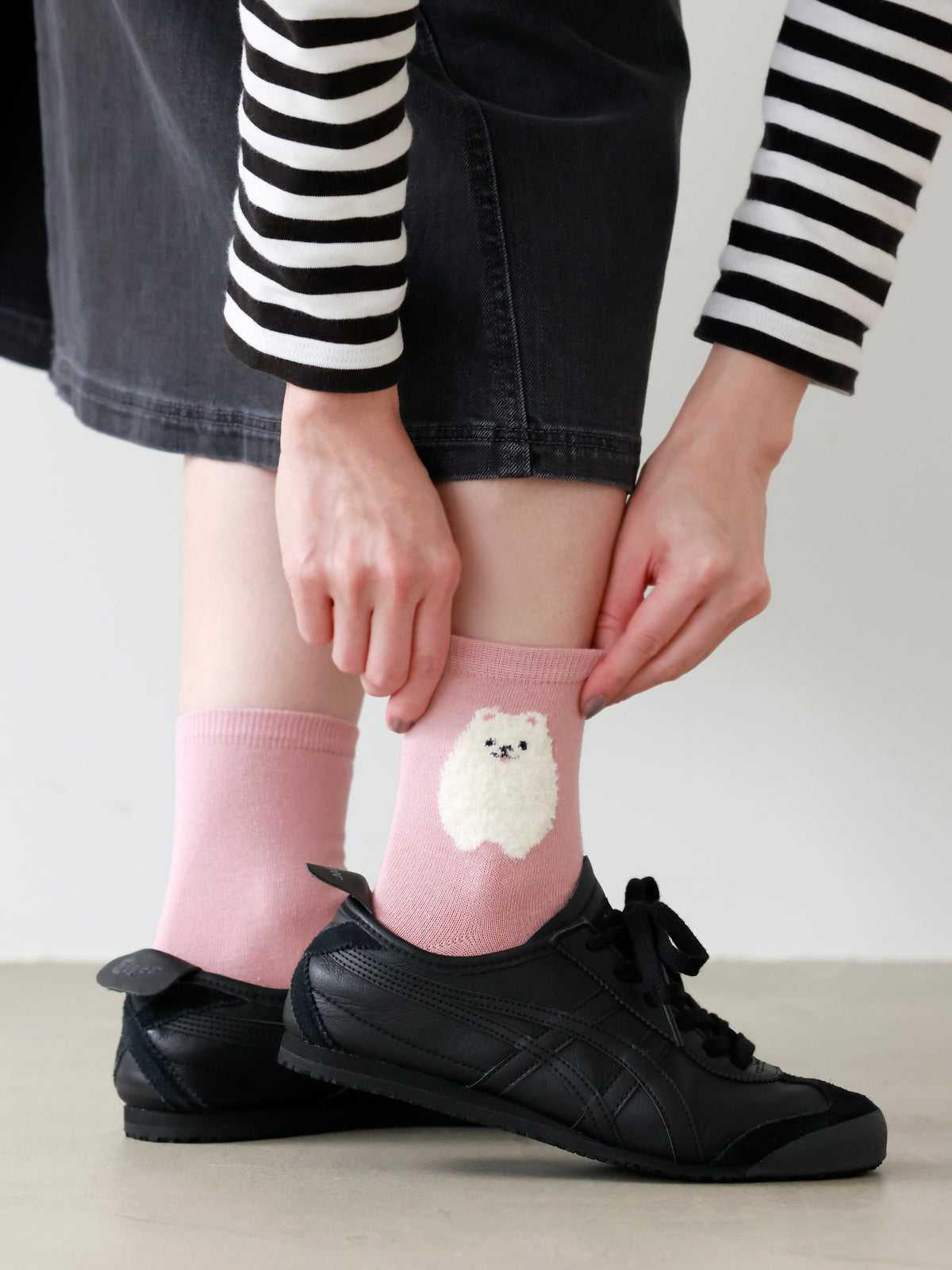 【3足1,485円】もふもふ動物ショートソックス