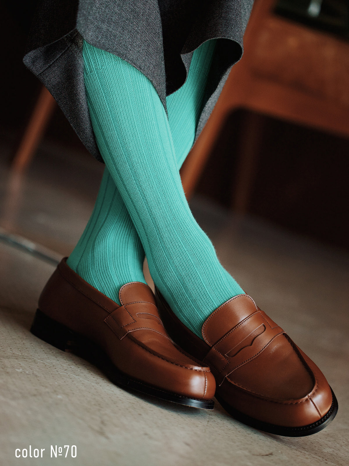 【WEB限定】TABIO'S COTTON 太リブレギュラーソックス / 25.0-27.0cm