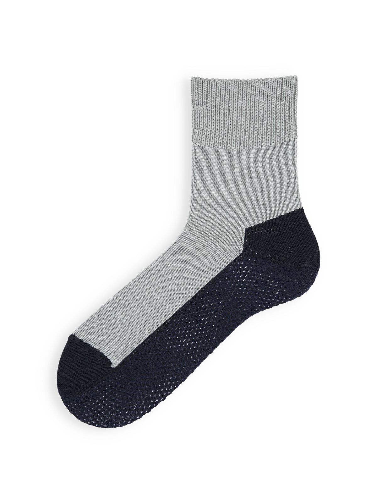 【Tabio MEN】ハイブリッドウールメッシュショートソックス