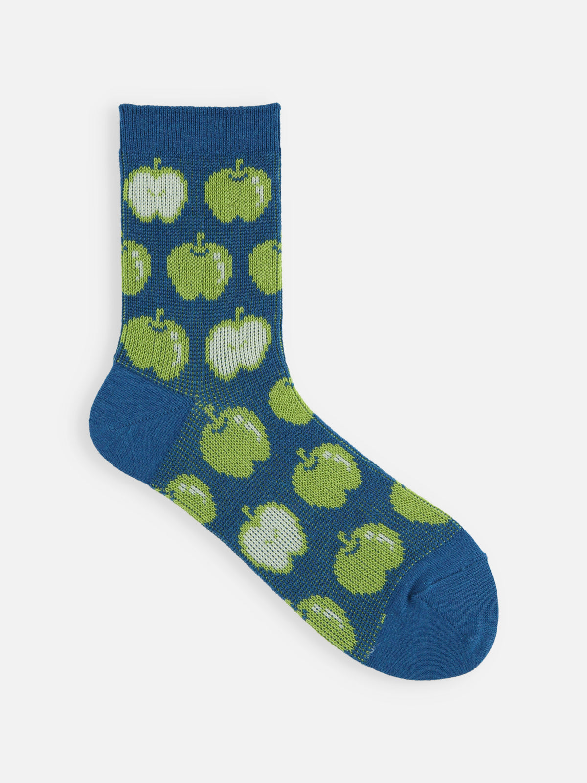 たっぷりアップルジャカードショートソックス