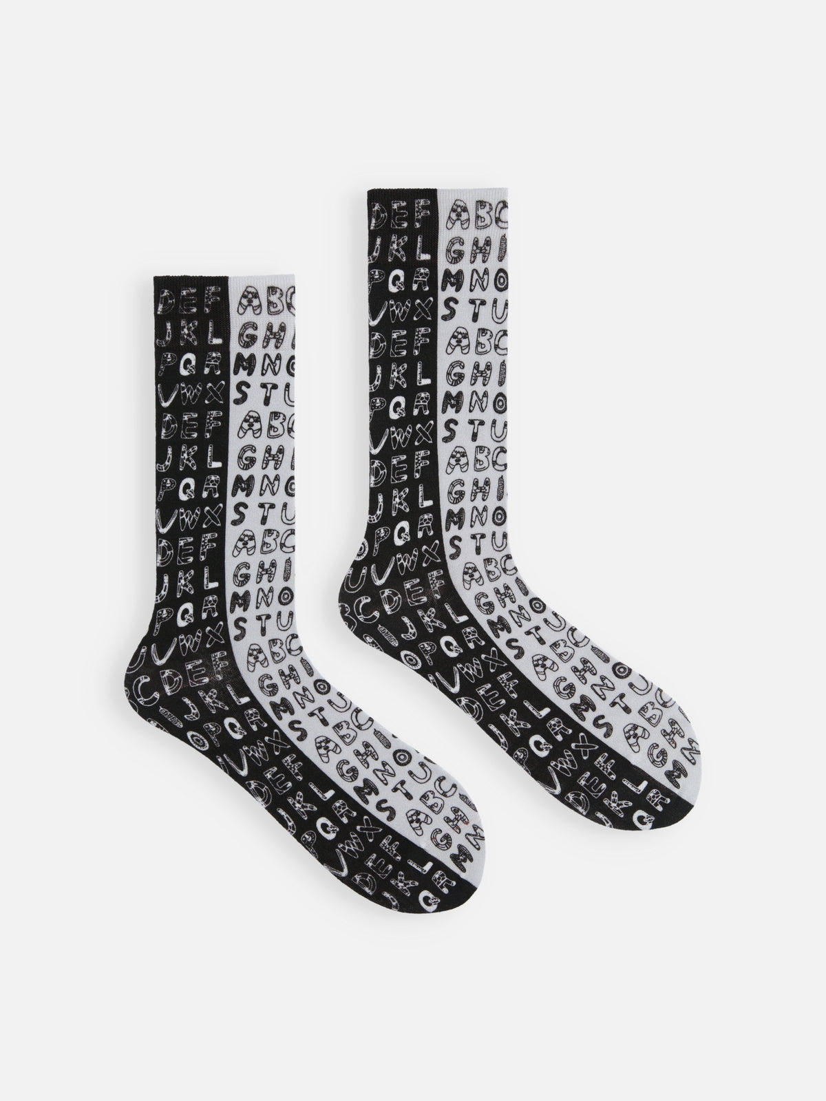 エイブルアートレギュラー丈ソックス（25.0～27.0cm） - Ａｌｐｈａｂｅｔ（イシイユキオ）